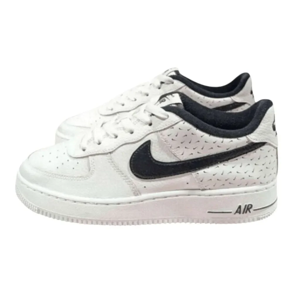 NIKE Air Force 1 '07 'Swooshfetti' Sneakers GS Size 6.5Y